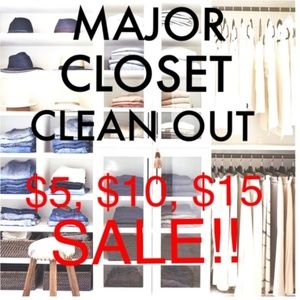 Posting items at HUGE discounts today!!